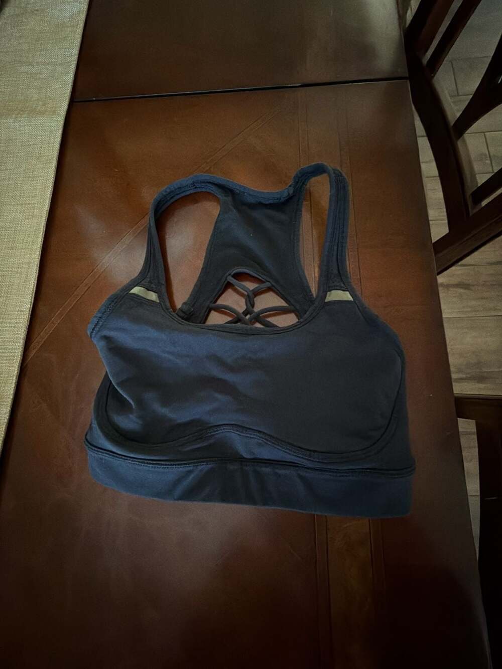 Lululemon Free to Be Serene Bra Black Strappy Back